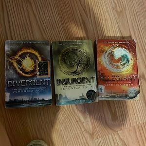 divergent series, paperback. used.